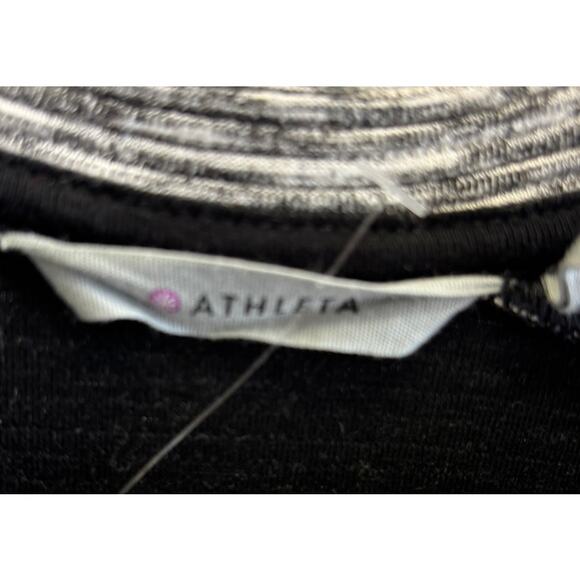 Athleta Women's Black & Grey Long Sleeve Dress Size S #52306 - Picture 3 of 3